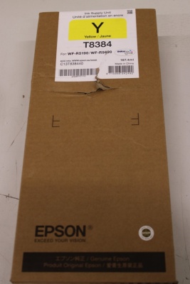 SALE OUT. Epson WF-R5xxx Ink Cartridge XL Yellow | Epson Cartridge | C13T838440 | Ink cartridge | Yellow | DAMAGED PACKAGING