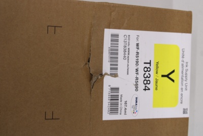 SALE OUT. Epson WF-R5xxx Ink Cartridge XL Yellow | Epson Cartridge | C13T838440 | Ink cartridge | Yellow | DAMAGED PACKAGING