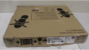 SALE OUT. Bosch PKE61RBA2E Electric Hob, Number of burners/cooking zones 4, Without Frame, Width 60 cm, Black | Bosch Hob | PKE61RBA2E | Electric | Number of burners/cooking zones 4 | Touch | Timer | Black | DAMAGED PACKAGING, MISSING CABLE