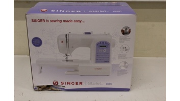 SALE OUT. | Singer | Sewing Machine | Starlet 6680 | Number of stitches 80 | Number of buttonholes 6 | White | DAMAGED PACKAGING