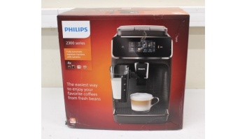 SALE OUT. Philips EP2334/10 Espresso Coffee maker, Black | Philips Espresso Coffee Maker | EP2334/10 | Pump pressure 15 bar | Built-in milk frother | Fully Automatic | 1500 W | Black | DAMAGED PACKAGING
