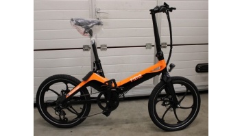SALE OUT. Blaupunkt Fiene E-Bike, 20“, Orange/Black | Blaupunkt | Fiene E-Bike | 20 " | 22 month(s) | Orange/Black | UNPACKED, SCRATCHED  SEAT TUBE
