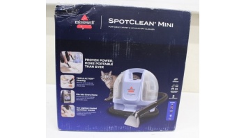 SALE OUT. Bissell SpotClean Mini Select Carpet and Upholstery Washer | Bissell SpotClean Mini Select Carpet and Upholstery Washer | 4103N | Corded operating | Washing function | 280-330 W | Lake Blue | Warranty 23 month(s) | DAMAGED PACKAGING