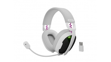 Genesis Fury Fukya F6 Gaming Headset with Microphone, White