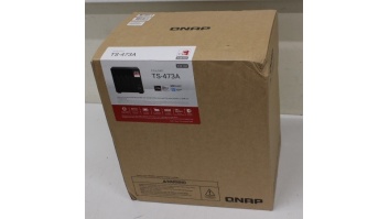 SALE OUT. QNAP TS-473A-8G, 4-bay NAS, AMD Ryzen V1000 series V1500B 4C/8T 2.2GHz, 8GB DDR4 RAM | QNAP 4-Bay QTS and QuTS hero NAS | TS-473A-8G | Up to 4 HDD/SSD Hot-Swap | AMD Ryzen | Ryzen V1500B Quad-Core | Processor frequency 2.2 GHz | 8 GB | DDR4 | DA