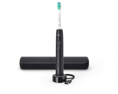 Philips Electric Toothbrush HX3673/14 Sonicare 3100 Sonic Rechargeable For adults Number of brush heads included 1 Black Number of teeth brushing modes 1 Sonic technology