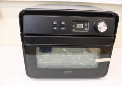 SALE OUT.  Caso | 03000 AirFry Chef 1700 | Air Fryer | Power 1700 W | Capacity 22 L | Black | DAMAGED PACKAGING, DENT ON CORPUS, SCRATCH ON FRONT | Caso | Air Fryer | 03000 AirFry Chef 1700 | Power 1700 W | Capacity 22 L | Black | DENTS ON TOP AND BACK