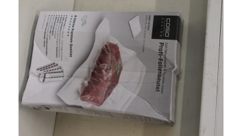 SALE OUT. CASO foil bag 30x40cm, 50 pcs | Caso | Foil bags | 01220 | 50 units | Dimensions (W x L) 30 x 40 cm | Ribbed | DAMAGED PACKAGING