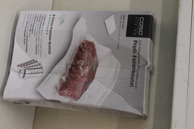 SALE OUT. CASO foil bag 30x40cm, 50 pcs | Caso | Foil bags | 01220 | 50 units | Dimensions (W x L) 30 x 40 cm | Ribbed | DAMAGED PACKAGING