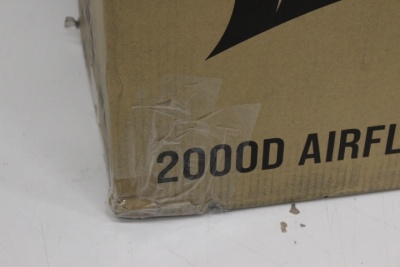 SALE OUT. Corsair 2000D AIRFLOW Mini-ITX PC Case, Black | Corsair | AIRFLOW PC Case | 2000D | Black | Mini-ITX | DAMAGED PACKAGING | Power supply included No