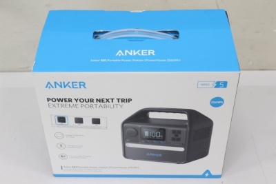 SALE OUT. Anker 521 Portable Power Station (PowerHouse 256Wh) DEMO | Anker Solix 23 month(s) | DEMO