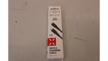 SALE OUT. FIXED Liquid Silicone Cable USB-C/Lightning, 1,2m, black | Fixed | Liquid Silicone Cable USB-C/Lightning, 1.2m | FIXDLS-CL12-BK | Black | DAMAGED PACKAGING, DEMO