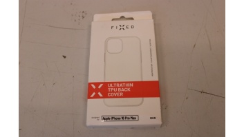 SALE OUT. FIXED Story Slim TPU Back Cover for Apple iPhone 16 Pro Max, clear | Fixed | Story Slim | Back cover | Apple | iPhone 16 Pro Max | TPU | Transparent | DAMAGED PACKAGING, DEMO