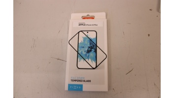 SALE OUT. FIXED Full Cover 2,5D Tempered Glass for Apple iPhone 16 Plus, black | Fixed | Full Cover 2.5D | Apple | iPhone 16 Plus | Tempered Glass | Black | DAMAGED PACKAGING, DEMO | Screen Protector