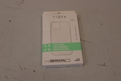 SALE OUT. FIXED Story AntiUV TPU Back Cover for Apple iPhone 16 Plus, clear | Fixed | Story AntiUV | Back Cover | Apple | iPhone 16 Plus | TPU | Clear | DAMAGED PACKAGING, DEMO