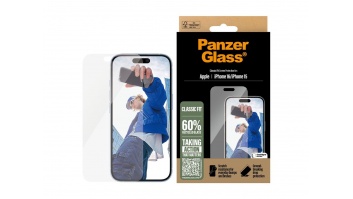 PanzerGlass SP iPhone 15/16 Classic Fit | PanzerGlass