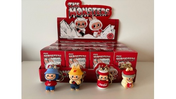 Labubu x Coca-Cola kolekcionējama atslēgu piekariņš(1 gab.atslēgu piekariņa figūriņa aklā kastītē)