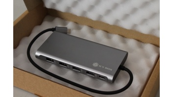 SALE OUT. ICY BOX IB-DK4050-CPD 12-in-1 USB Type-C dock with PD 100W | Raidsonic Warranty 3 month(s) | REFURBISHED, WITHOUT ORIGINAL PACKAGING
