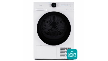 Midea | Dryer Machine | MD200H80BW/W-HR | Energy efficiency class C | Front loading | 8 kg | LED | Depth 60 cm | Wi-Fi | White