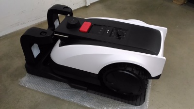SALE OUT. Ecovacs GOAT O500 Panorama Lawn Mower, Robot, Up to 500 m², Al camera navigation, SmartEdge, White | Ecovacs | Lawn Mower GOAT O500 Panorama | DEMO, PAINT DAMAGED ON FRONT CORNER