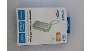 SALE OUT.  | Anker 545 Nano Power Bank | A1259G61 | 10000 mAh | Green | UNPACKED, SCRATCHED ON TOP