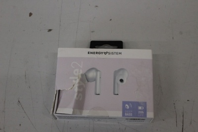 SALE OUT. Energy Sistem Earphones True Wireless Style 2 Coconut (True Wireless Stereo, BT 5.1, Deep Bass, Charging Case) | Energy Sistem True Wireless Earphones | Style 2 | Wireless | In-ear | Microphone | DAMAGED PACKAGING | Noise canceling | Wireless | 
