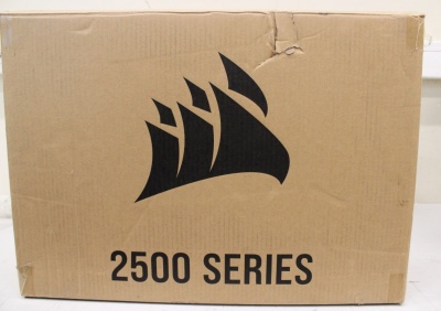 SALE OUT. Corsair 2500D AIRFLOW Mid-Tower Dual Chamber PC Case, Black | Corsair Dual Chamber PC Case | 2500D AIRFLOW | Black | Mid Tower | DAMAGED PACKAGING | Power supply included No | Micro-ATX