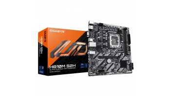 Gigabyte H810M S2H | Processor family Intel | Processor socket LGA1851 | DDR5 | Supported hard disk drive interfaces M.2, SATA | Number of SATA connectors 4