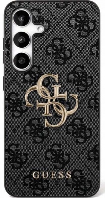 Guess Big 4G Classic Logo case for Samsung Galaxy S25 FE black | GUESS