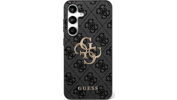 Guess Big 4G Classic Logo case for Samsung Galaxy S25 FE black | GUESS