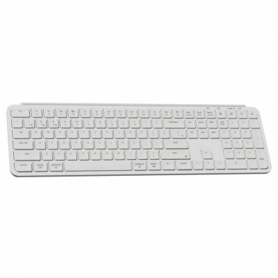 Ultra Slim Keychron B6 Pro 2.4G Wireless Keyboard (White) [B6P-K8]. | Roger