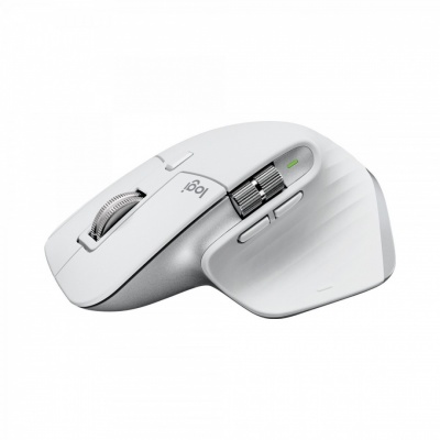 Logitech Mouse | MX MASTER 3S | Wireless | Bluetooth, 2.4GHz | Pale Gray