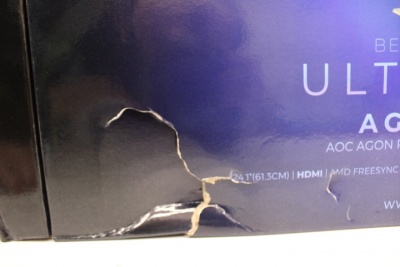 SALE OUT. AOC AG246FK 24“, 1920x1080, 16:9, 400 cd/m², 1ms, HDMI, Displayport | AOC AG246FK | 24.1 " | Ultra-Fast TN eSports | FHD | 16:9 | 540 Hz | 0.5 ms | 1920 x 1080 pixels | 400 cd/m² | HDMI ports quantity 2 | Black | Warranty 36 month(s) | DAMAGED P