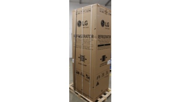 SALE OUT. LG GBV3200CPY Refrigerator, Free-standing, Bottom freezer, C, Height 2,03 m, Net fridge 277 L, Net freezer 110 L, Silver | LG Refrigerator | GBV3200CPY | Energy efficiency class C | Free standing | Combi | Height 203 cm | No Frost system | Fridg