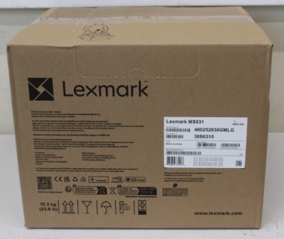 SALE OUT. Lexmark MS531dw Black and White Laser Printer | Lexmark MS531dw | Mono | Laser | Printer | Wi-Fi | DAMAGED PACKAGING AND INNER FOAM