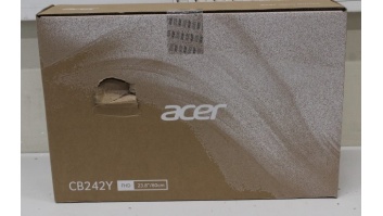 SALE OUT. Acer Vero CB242YGbipr 60cm 23.8'' FHD ZeroFrame 120Hz IPS 16:9 1ms(VRB) 250nits VGA HDMI DP AdaptiveSync EU Black DP, Euro | Acer Vero CB242YGbipr | 24 " | IPS | FHD | 16:9 | 120 Hz | 1 ms | 1920 x 1080 pixels | 250 cd/m² | HDMI ports quantity 1