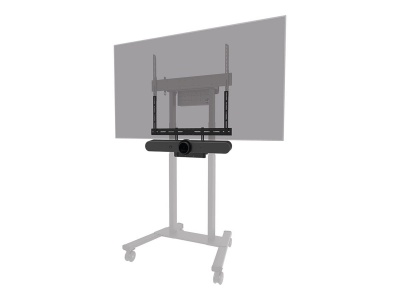 Neomounts AV60-500BL Videobar and laptop shelf kit 43-110" - VESA - max 8 kg - universal, Black | Neomounts