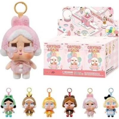 Crybaby Crying Again, 17 cm Cryings Again plīša figūriņas, Crybabys plīša atslēgu piekariņi, Cry Baby leļļu kulons, Cryings Babies plīša lelle