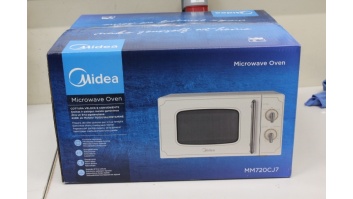 SALE OUT. Midea MM720CJ7 Microwave oven, 700 W, 20 L, Cream | Midea Microwave oven | MM720CJ7 | Free standing | 700 W | Cream | DEMO