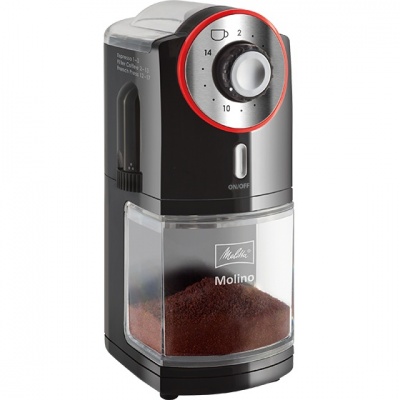 Melitta Coffee Grinder  1019-02 MOLINO 100 W Coffee beans capacity 200 g Number of cups 2 - 14 pc(s) Black