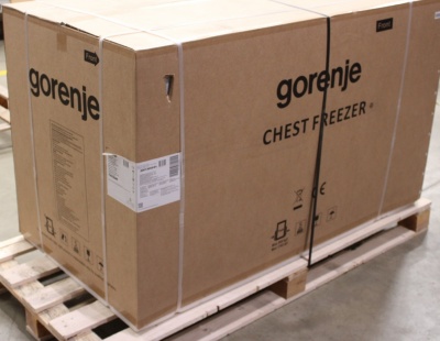 SALE OUT. Gorenje Freezer FH43EAW, Energy efficiency class E, Chest, Free standing, Height 85.8 cm, Total net capacity 440 L, White | Gorenje Freezer | FH43EAW | Energy efficiency class E | Chest | Free standing | Height 85.8 cm | Total net capacity 440 L