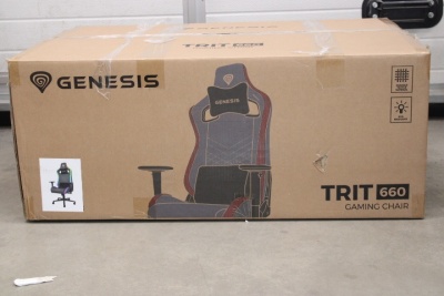 SALE OUT. Genesis Gaming Chair Trit 660 RBG, Grey | Genesis Gaming Chair | Trit 660 RBG | Grey | DAMAGED PACKAGING, USED, SCRATCHED