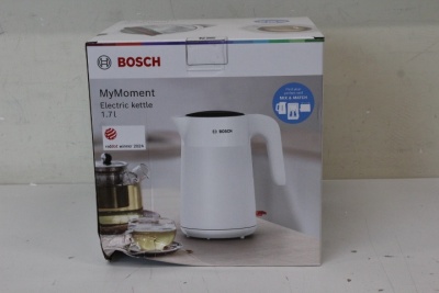 SALE OUT. Bosch TWK2M161 MyMoment Kettle, 1.7 L, 2400 W, White | Bosch Kettle | TWK2M161 MyMoment | Electric | 2400 W | 1.7 L | Plastic | 360° rotational base | White | DAMAGED PACKAGING