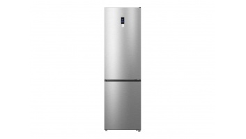TCL RP456BLE0 Refrigerator, Freestanding, Combi, Height 2m, E, Fridge 314 L, Freezer 142 L, Silver | TCL