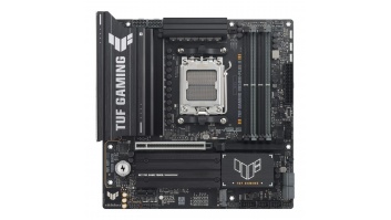 Asus TUF GAMING B850M-PLUS II | Processor family AMD | Processor socket AM5 | DDR5 | Supported hard disk drive interfaces SATA, M.2 | Number of SATA connectors 4