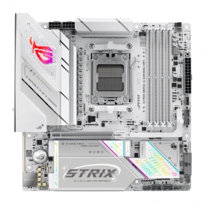 Asus ROG STRIX B850-G GAMING WIFI | Processor family AMD | Processor socket AM5 | DDR5 | Supported hard disk drive interfaces SATA, M.2 | Number of SATA connectors 2