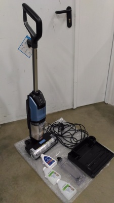 SALE OUT. Bissell CrossWave® EdgeFind Select All-in-one Multi-surface cleaner | Bissell Vacuum Cleaner | CrossWave EdgeFind Select All-in-one Multi-surface | Corded operating | Washing function | 290-340 W | Black/Lake Blue/Silver | UNPACKED, NOT USED