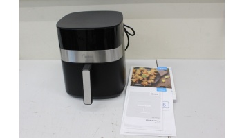SALE OUT. Midea MF-CN65E Air fryer digital, 6.5L, Black | Midea Air fryer | MF-CN65E | Power 1700 W | Capacity 6.5 L | Black | DEMO