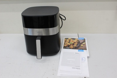 SALE OUT. Midea MF-CN65E Air fryer digital, 6.5L, Black | Midea Air fryer | MF-CN65E | Power 1700 W | Capacity 6.5 L | Black | DEMO