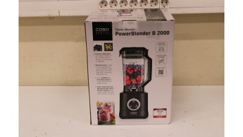 SALE OUT. Caso B 2000 Power Blender, Power 2000 W, Black | Caso Power Blender | B 2000 | Tabletop | 2000 W | Jar material Tritan | Jar capacity 2 L | Ice crushing | Black | DEMO